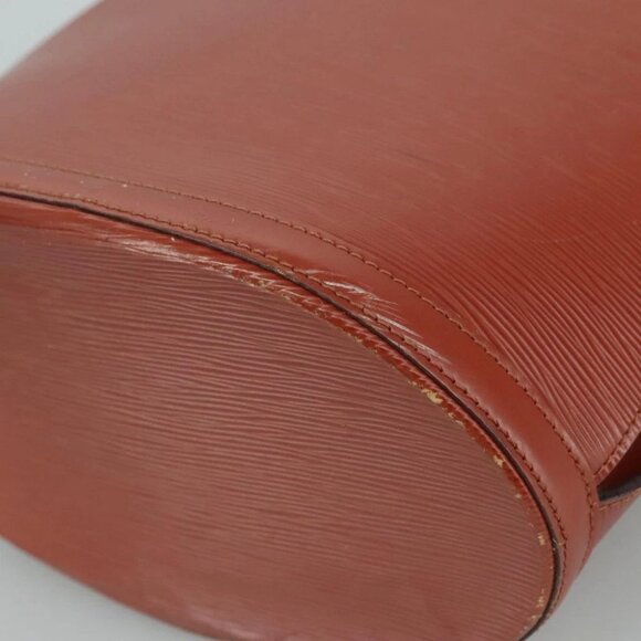 LOUIS VUITTON Epi Cluny Shoulder Bag Brown - Picture 10 of 16